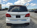 2019 Mercedes-benz Gls 63 Amg 4matic White vin: 4JGDF7FE2KB233702