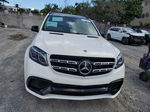 2019 Mercedes-benz Gls 63 Amg 4matic White vin: 4JGDF7FE2KB233702