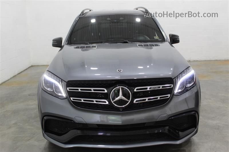 2019 Mercedes-benz Gls 63 Amg 4matic Gray vin: 4JGDF7FE3KB218870