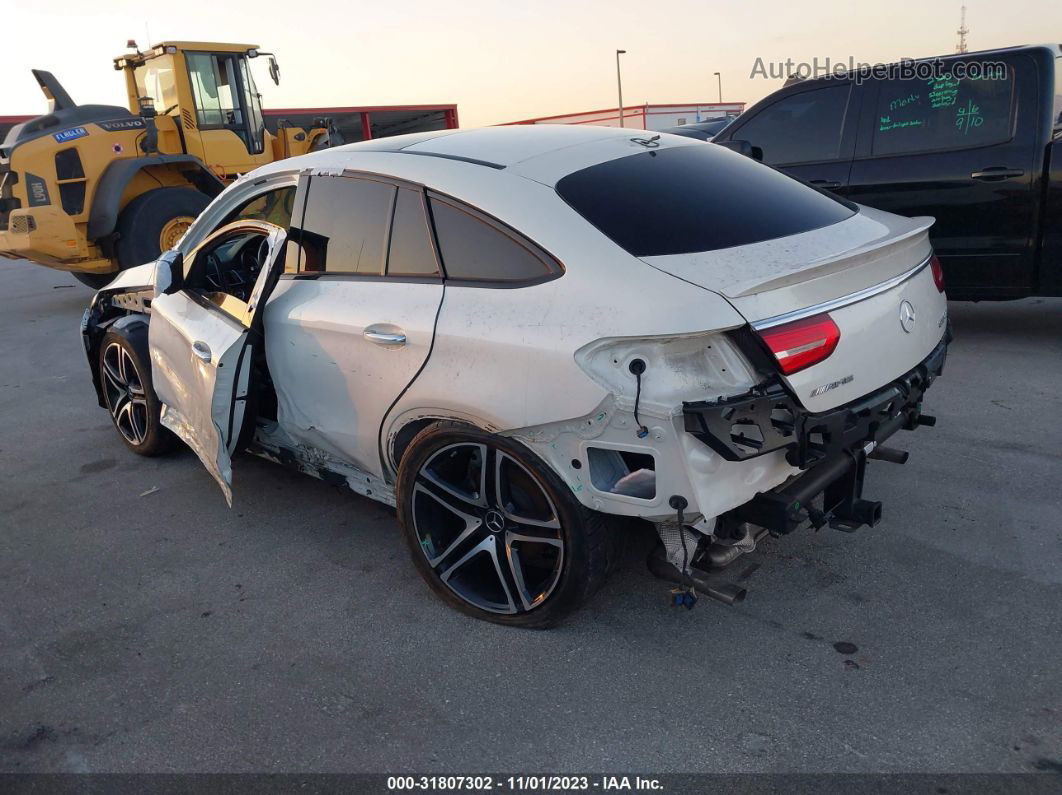 2019 Mercedes-benz Gle Amg Gle 43 White vin: 4JGED6EB3KA150314