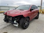 2016 Mercedes-benz Gle Coupe 450 4matic Red vin: 4JGED6EB7GA032290