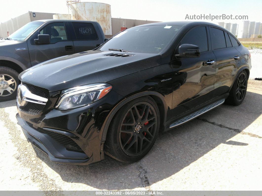 2018 Mercedes-benz Gle Amg Gle 63 S Black vin: 4JGED7FB1JA095011