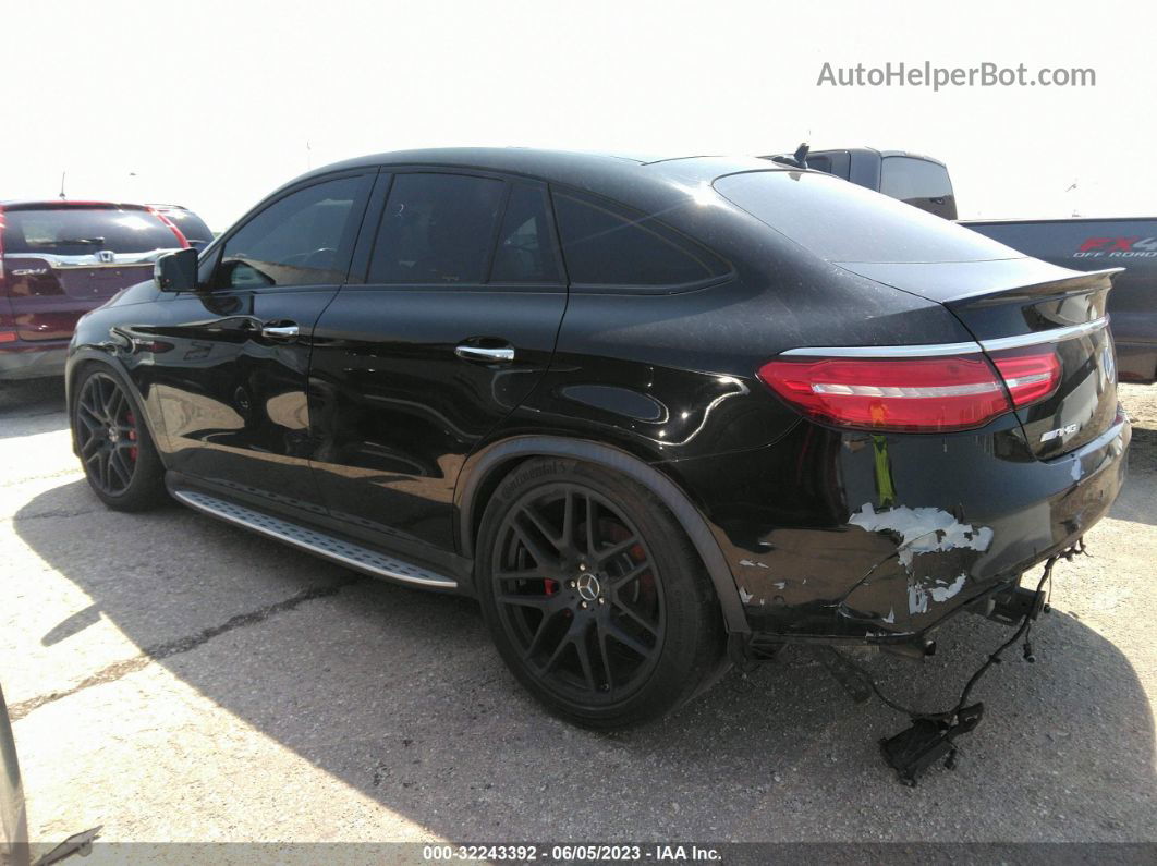 2018 Mercedes-benz Gle Amg Gle 63 S Black vin: 4JGED7FB1JA095011