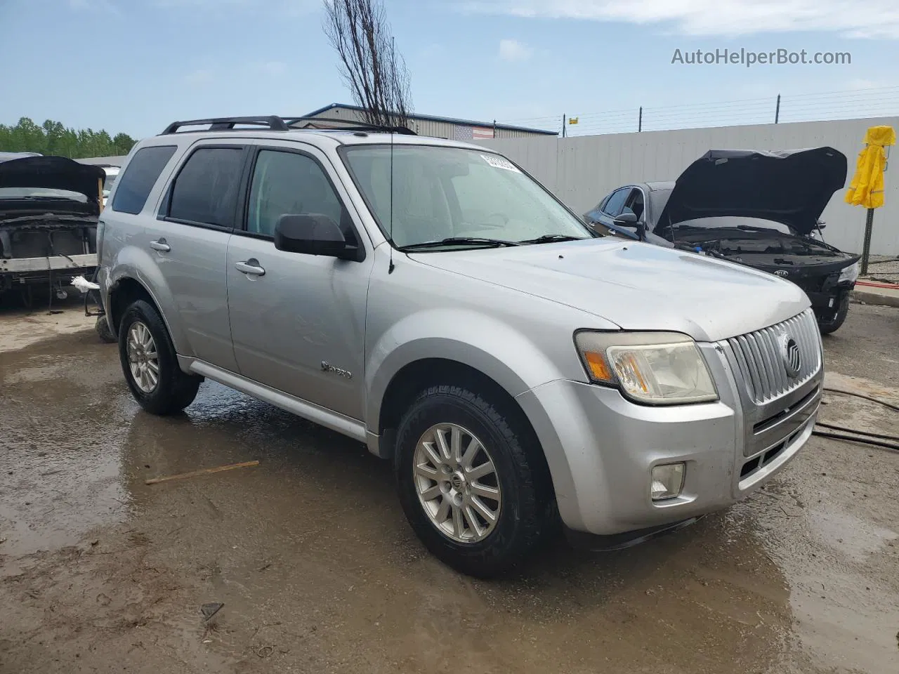 2010 Mercury Mariner Hybrid Серебряный vin: 4M2CN2K34AKJ11300