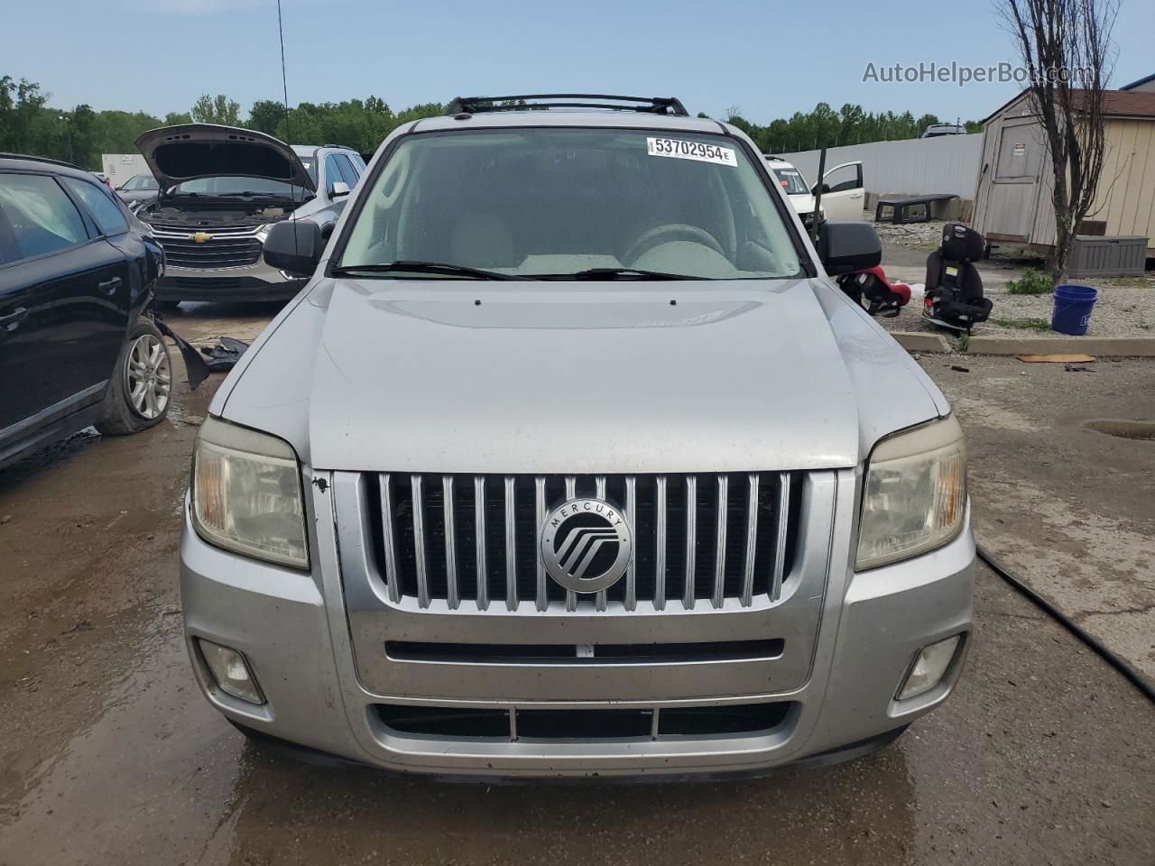 2010 Mercury Mariner Hybrid Серебряный vin: 4M2CN2K34AKJ11300