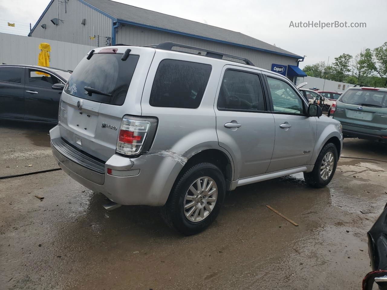 2010 Mercury Mariner Hybrid Серебряный vin: 4M2CN2K34AKJ11300