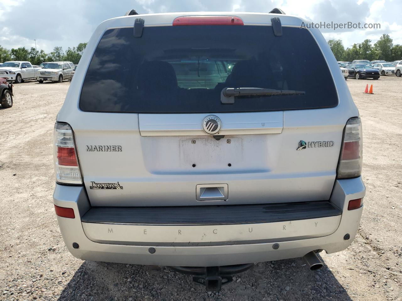 2010 Mercury Mariner Hybrid Silver vin: 4M2CN2K3XAKJ15867