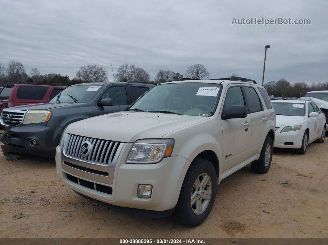 2010 Mercury Mariner Hybrid   Белый vin: 4M2CN3K32AKJ05033