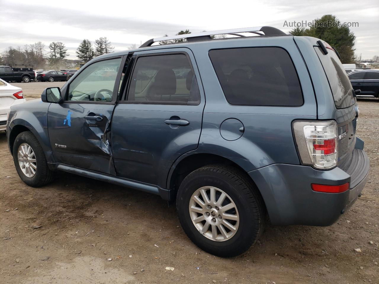 2010 Mercury Mariner Hybrid Blue vin: 4M2CN3K37AKJ14861