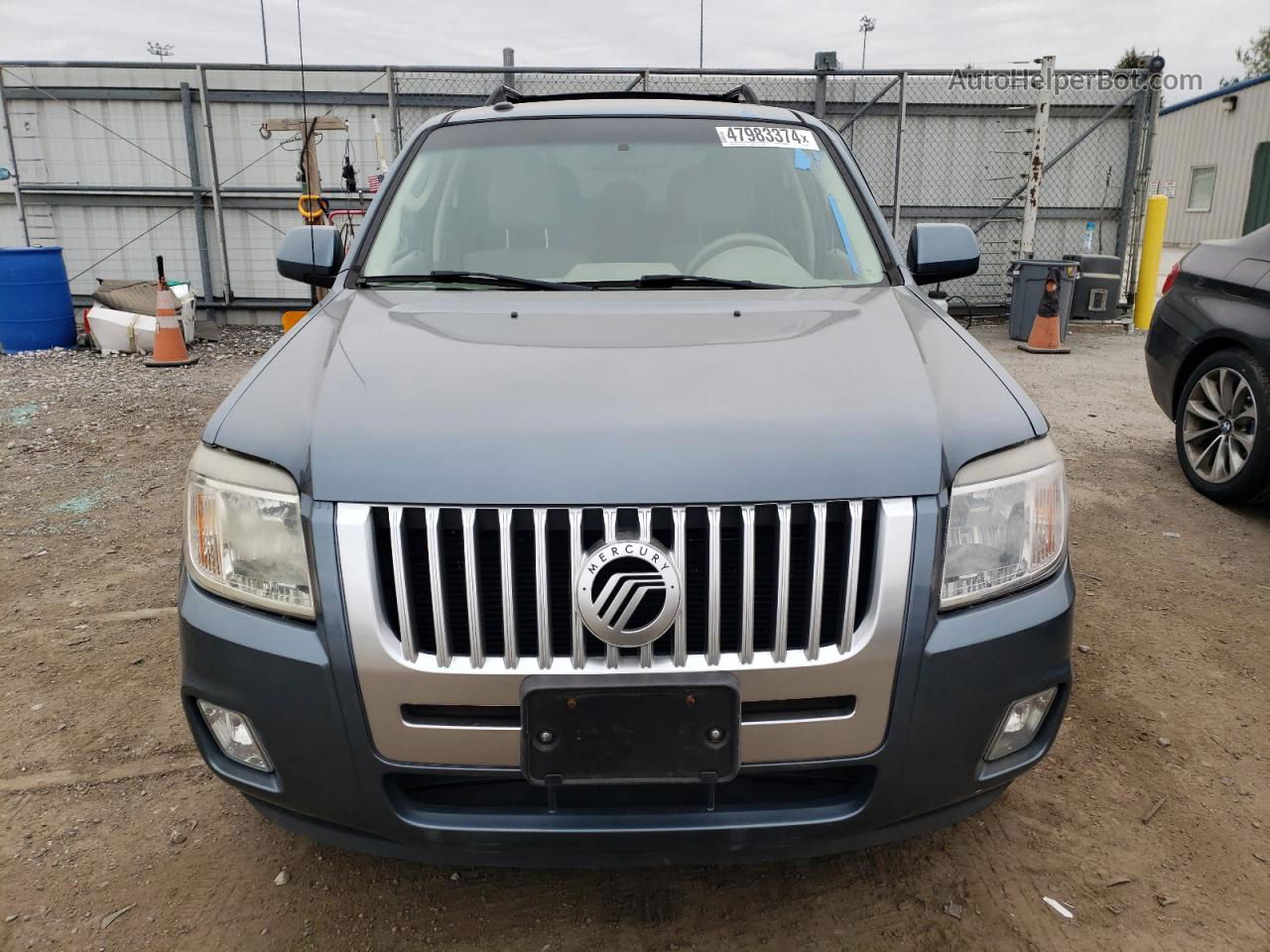 2010 Mercury Mariner Hybrid Blue vin: 4M2CN3K37AKJ14861