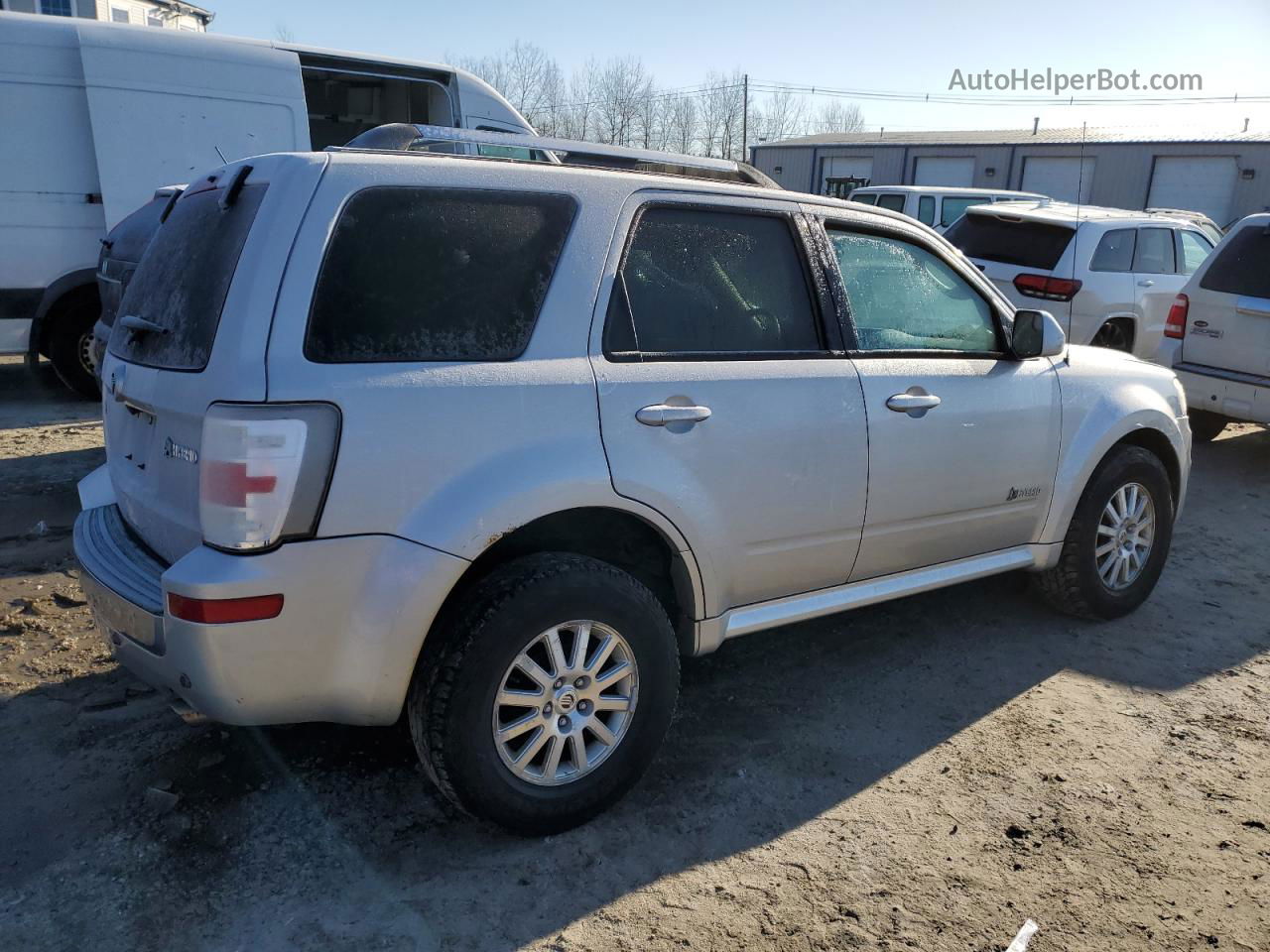 2010 Mercury Mariner Hybrid Серебряный vin: 4M2CN3K38AKJ08213