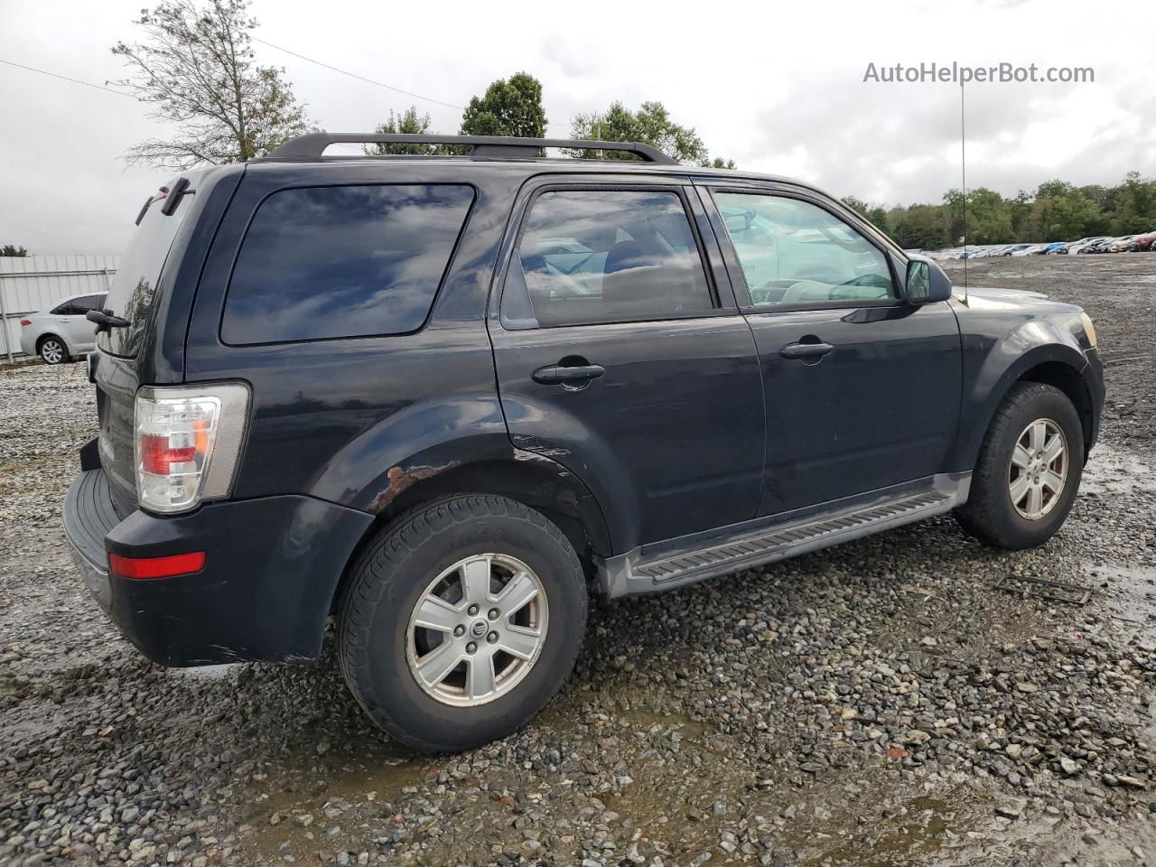 2010 Mercury Mariner  Черный vin: 4M2CN8B70AKJ03572