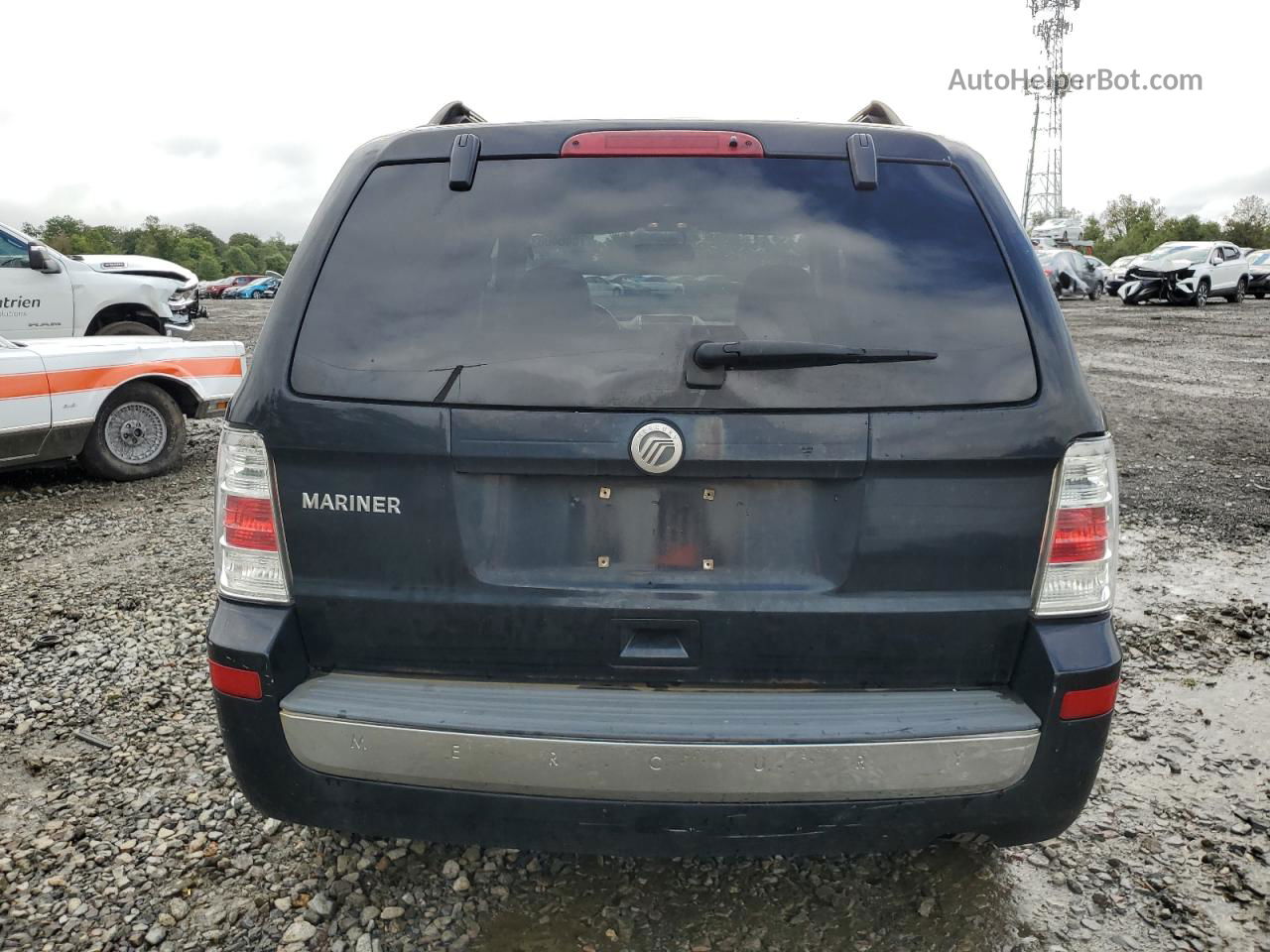 2010 Mercury Mariner  Черный vin: 4M2CN8B70AKJ03572