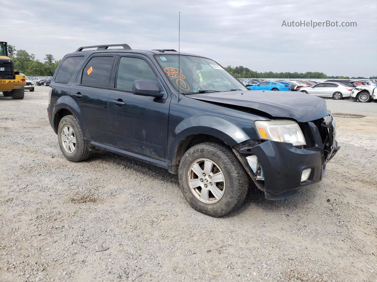 2010 Mercury Mariner  Silver vin: 4M2CN8B70AKJ18895