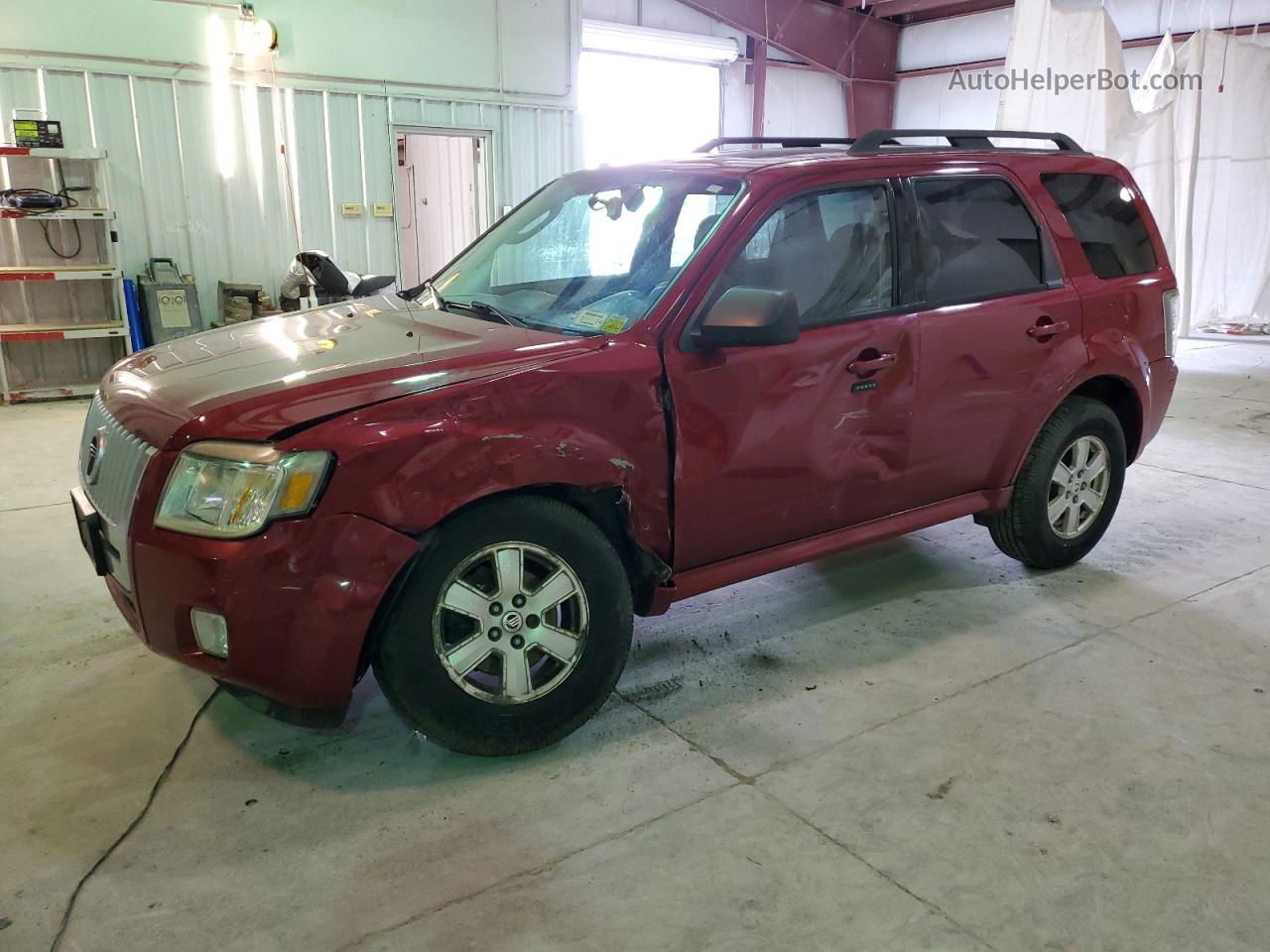 2010 Mercury Mariner  Красный vin: 4M2CN8B70AKJ23093