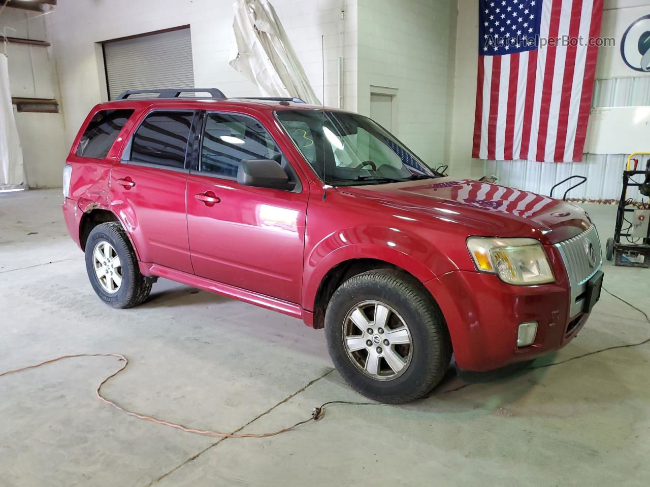 2010 Mercury Mariner  Красный vin: 4M2CN8B70AKJ23093