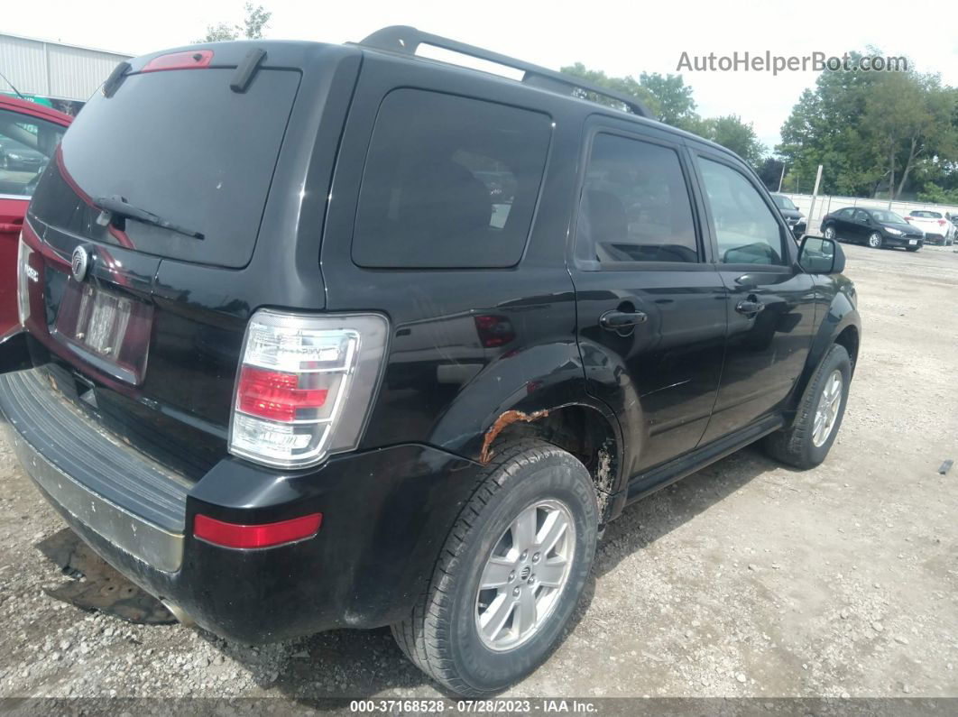 2010 Mercury Mariner   Черный vin: 4M2CN8B70AKJ27760