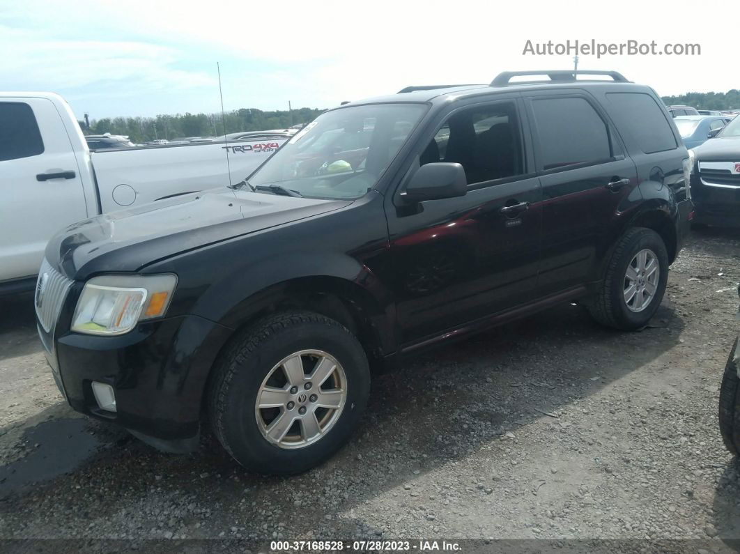 2010 Mercury Mariner   Черный vin: 4M2CN8B70AKJ27760