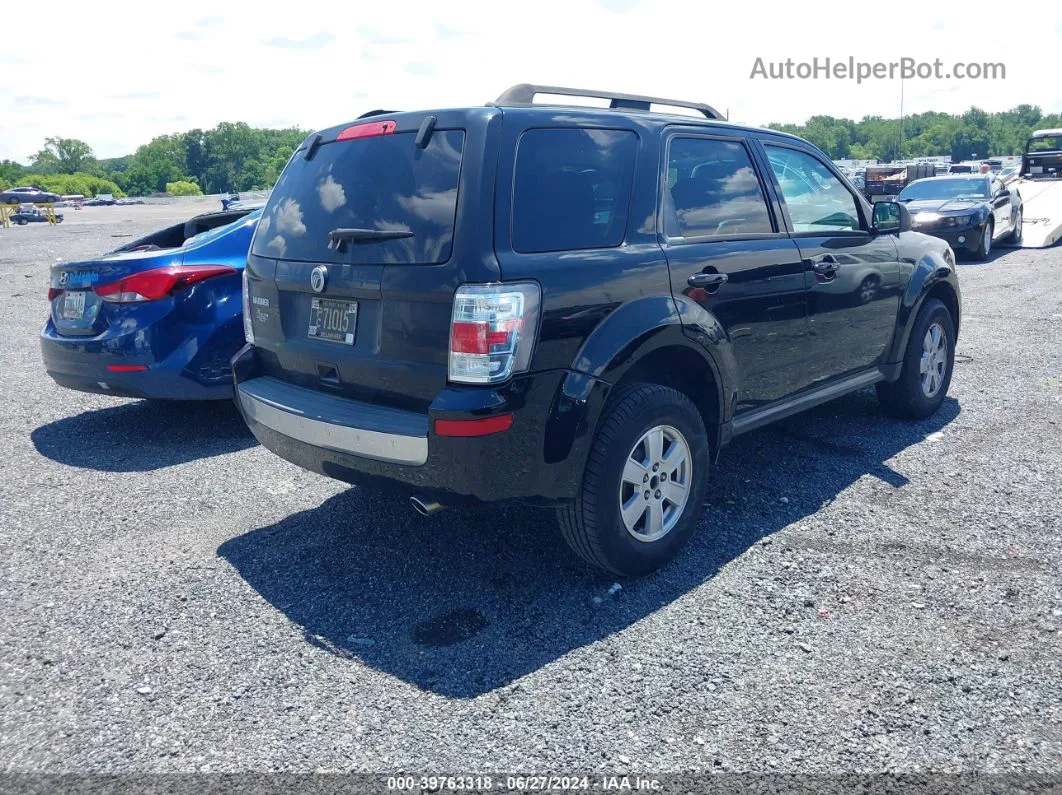 2010 Mercury Mariner   Black vin: 4M2CN8B71AKJ03578