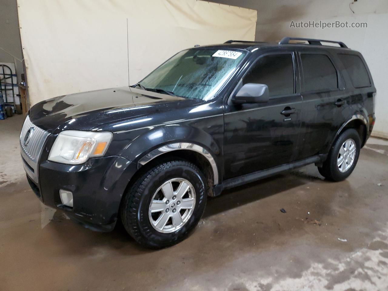 2011 Mercury Mariner  Черный vin: 4M2CN8B71BKJ04487