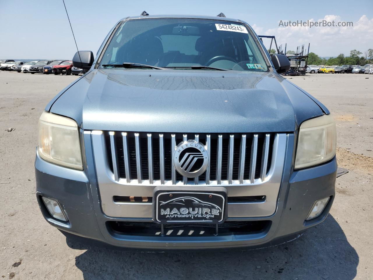 2010 Mercury Mariner  Blue vin: 4M2CN8B72AKJ08739