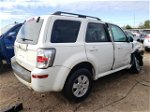 2010 Mercury Mariner  White vin: 4M2CN8B72AKJ16498