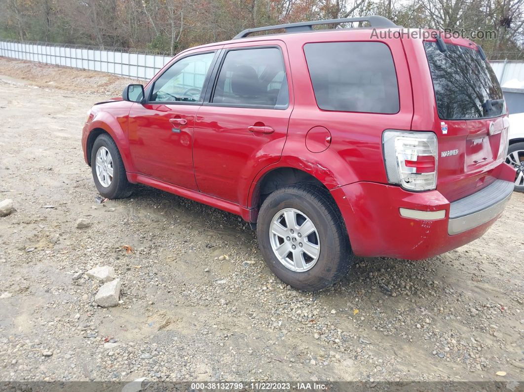 2010 Mercury Mariner Red vin: 4M2CN8B72AKJ23175