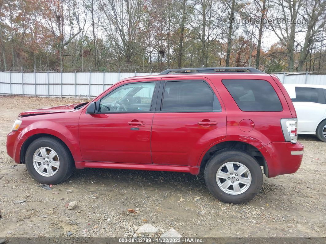 2010 Mercury Mariner Red vin: 4M2CN8B72AKJ23175