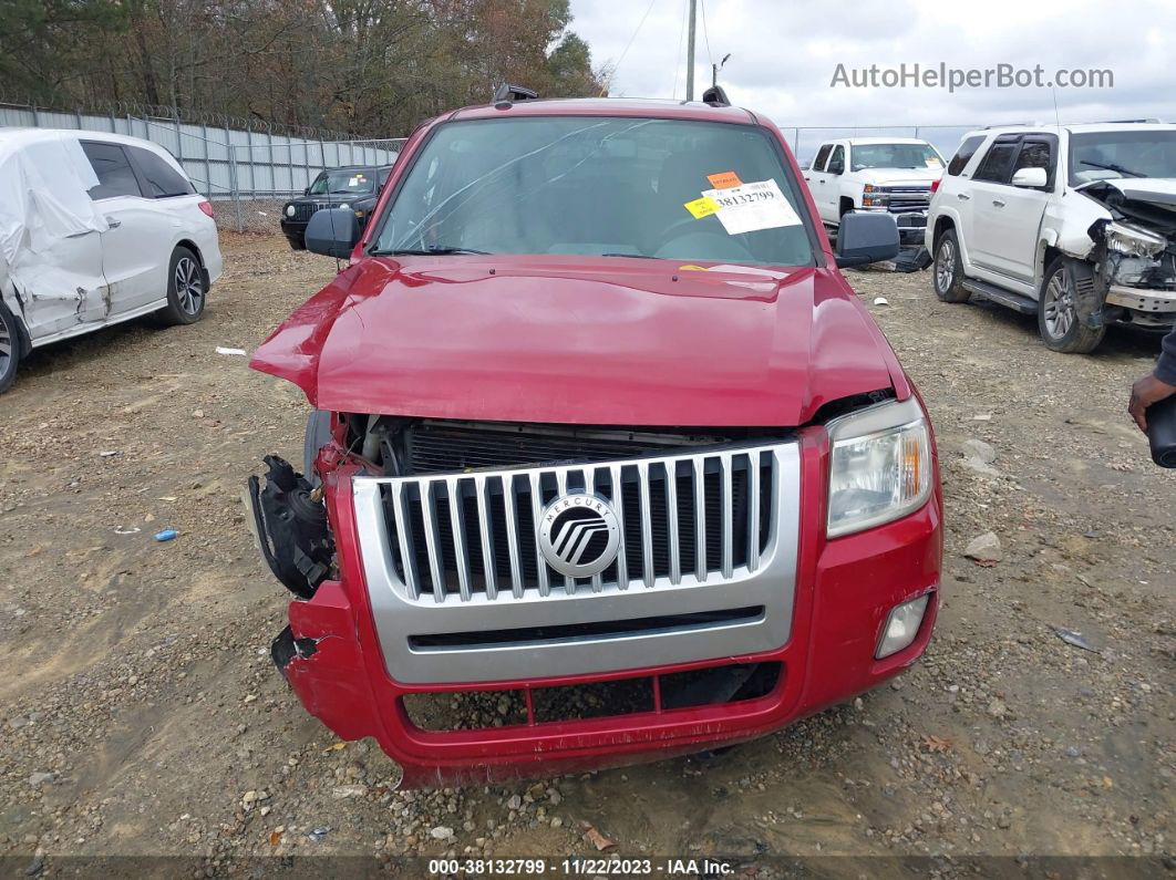 2010 Mercury Mariner Red vin: 4M2CN8B72AKJ23175