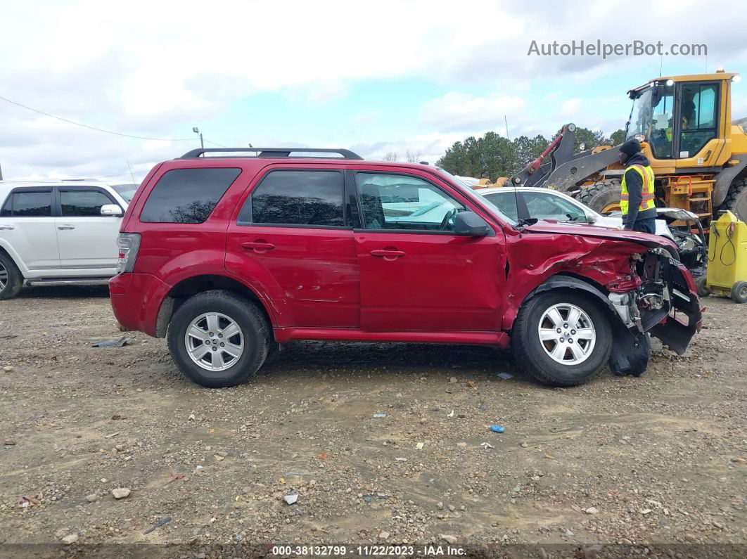 2010 Mercury Mariner Red vin: 4M2CN8B72AKJ23175