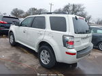 2010 Mercury Mariner   White vin: 4M2CN8B73AKJ05557