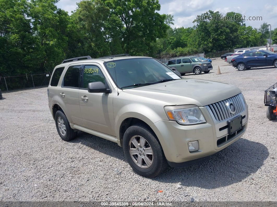 2010 Mercury Mariner   Бежевый vin: 4M2CN8B73AKJ27851