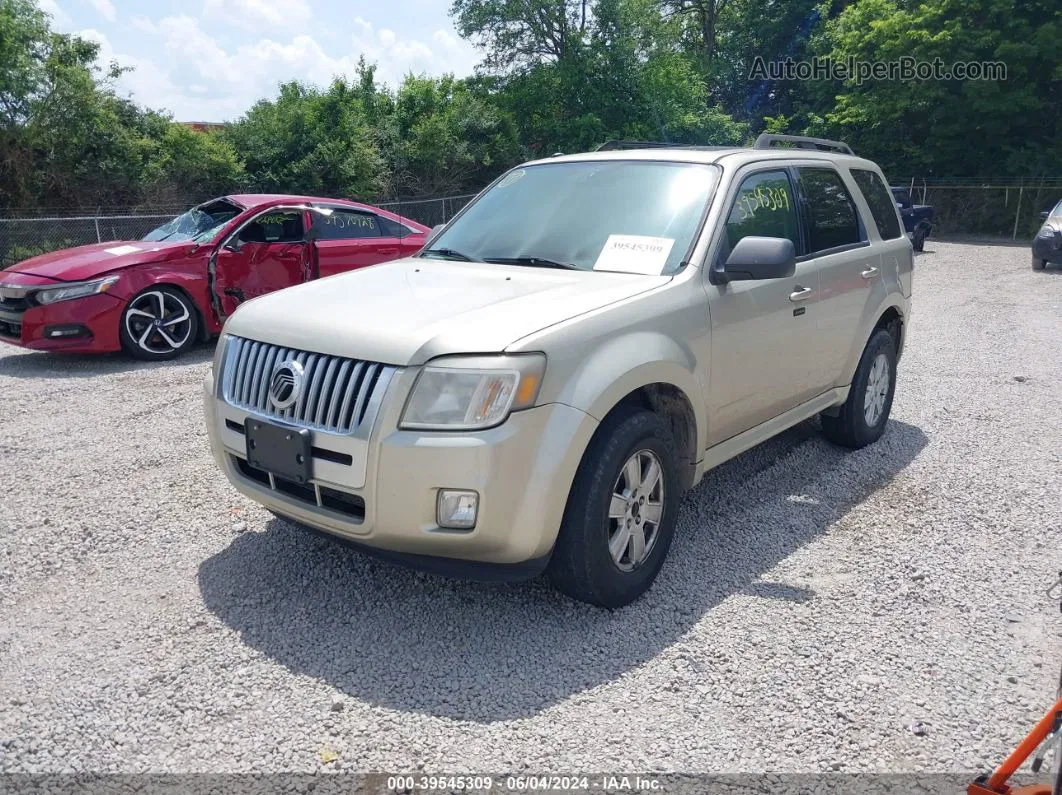 2010 Mercury Mariner   Бежевый vin: 4M2CN8B73AKJ27851