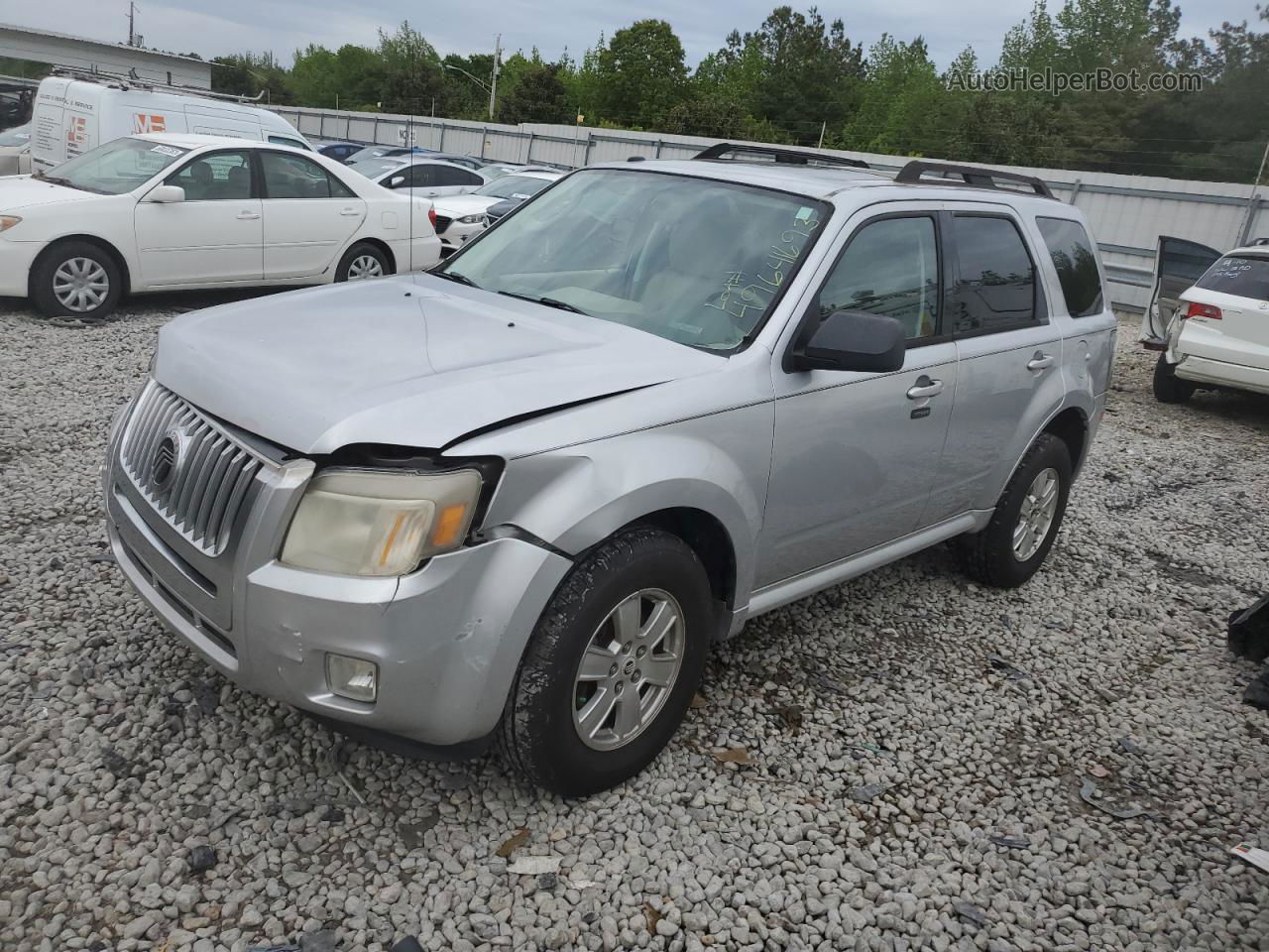 2010 Mercury Mariner  Silver vin: 4M2CN8B73AKJ29552