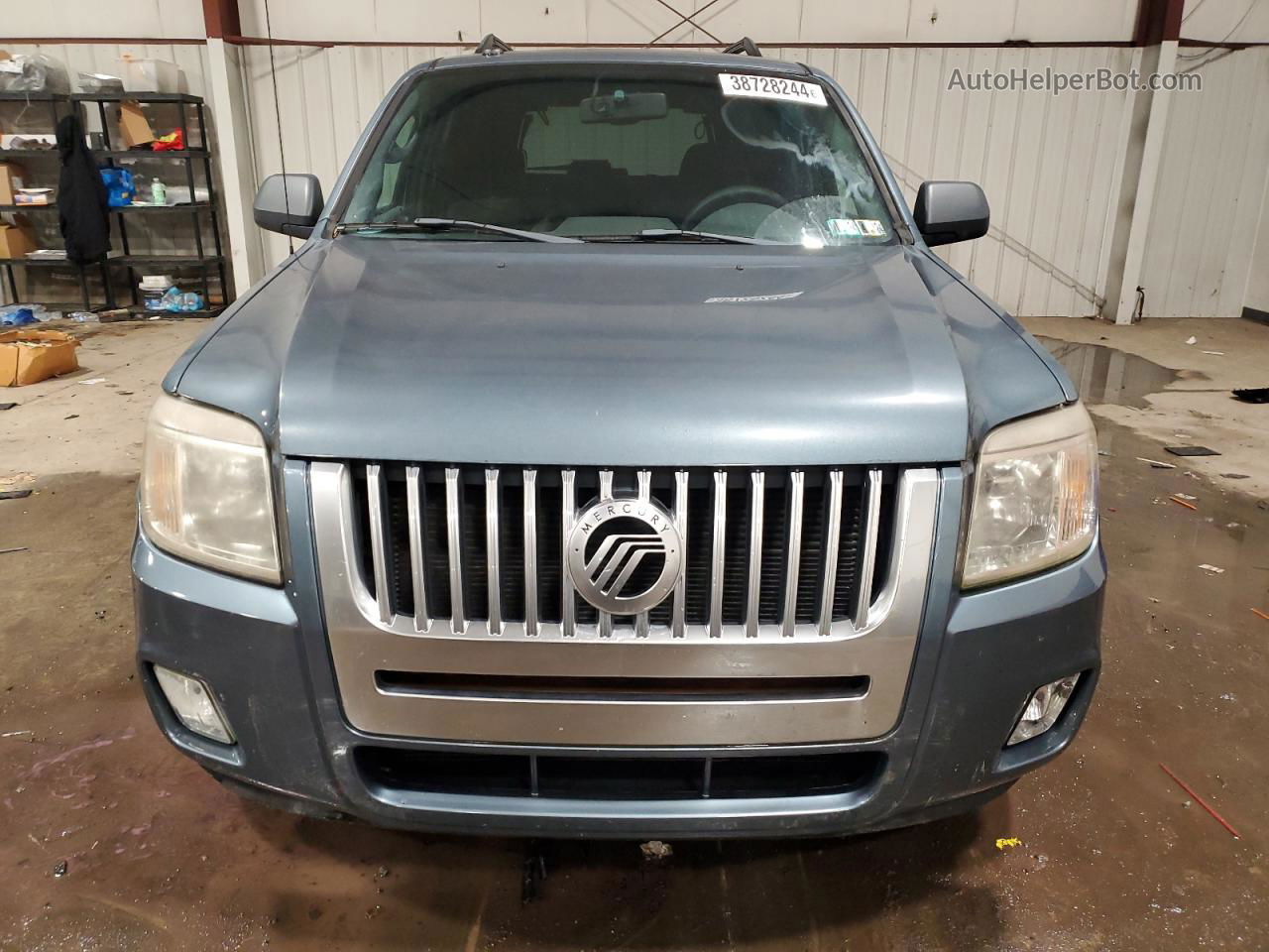 2010 Mercury Mariner  Blue vin: 4M2CN8B74AKJ08743