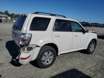 2010 Mercury Mariner  White vin: 4M2CN8B75AKJ26233