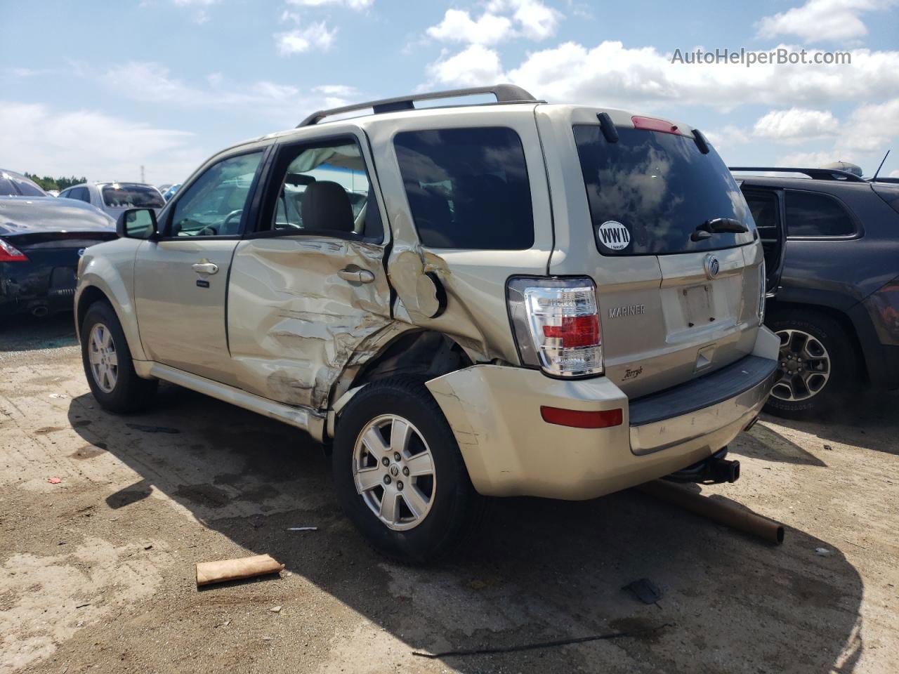 2011 Mercury Mariner  Beige vin: 4M2CN8B75BKJ05805