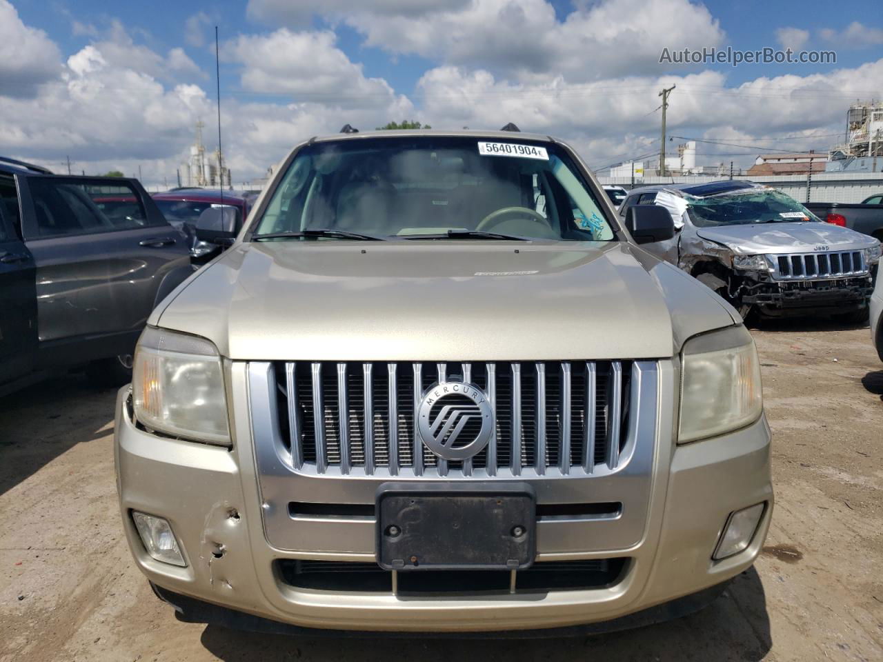 2011 Mercury Mariner  Beige vin: 4M2CN8B75BKJ05805