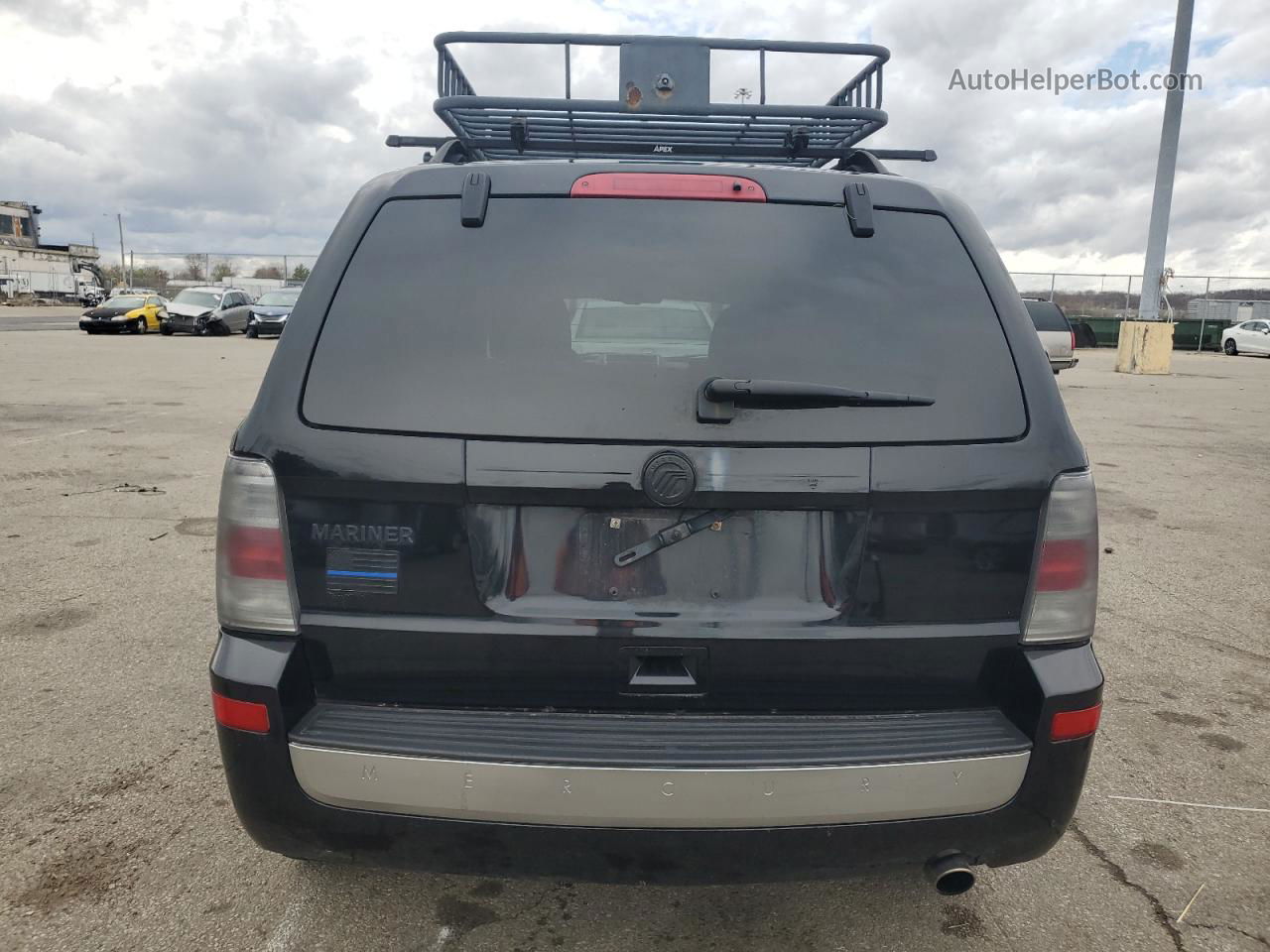 2010 Mercury Mariner  Black vin: 4M2CN8B76AKJ18559