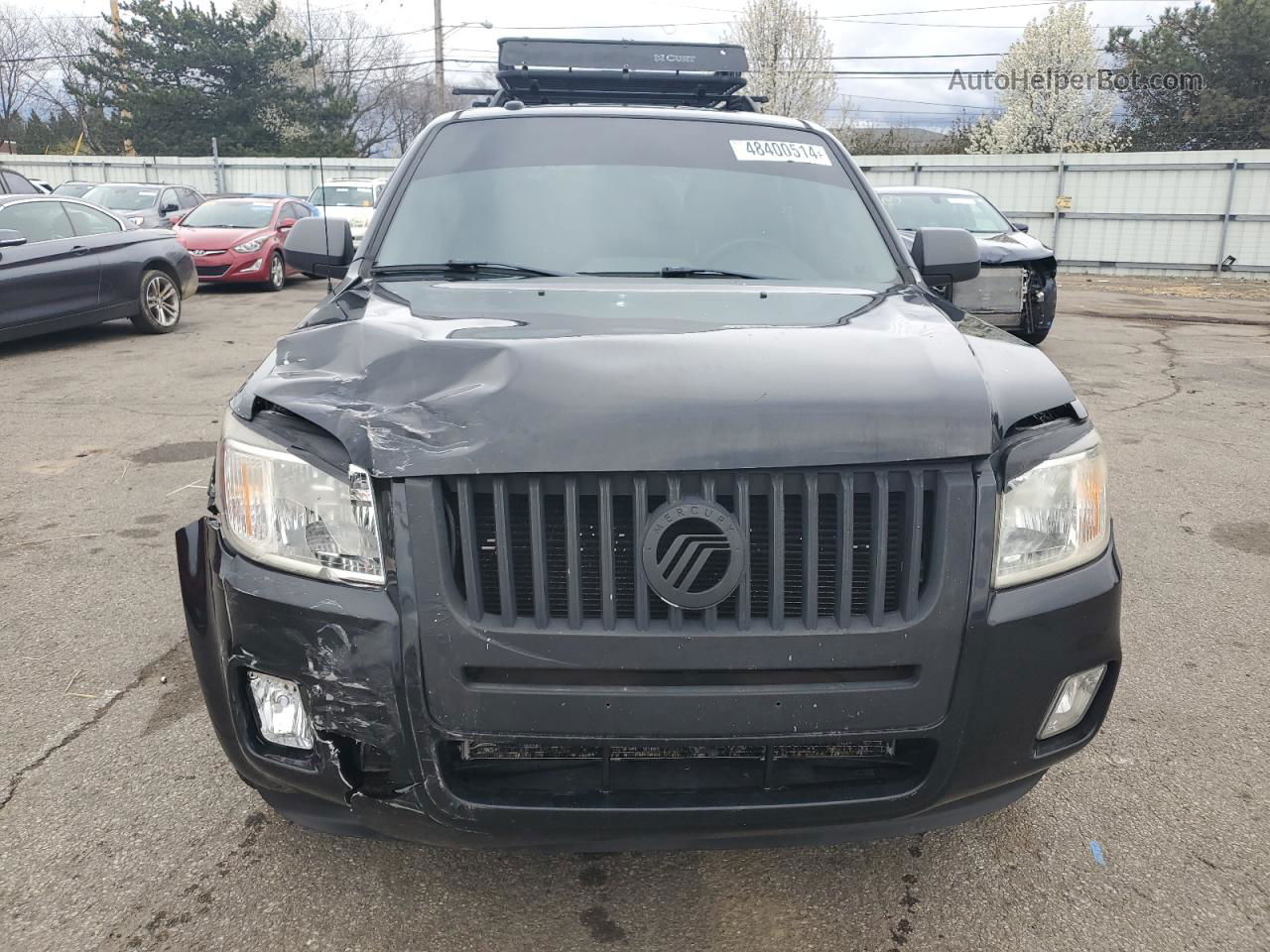 2010 Mercury Mariner  Black vin: 4M2CN8B76AKJ18559