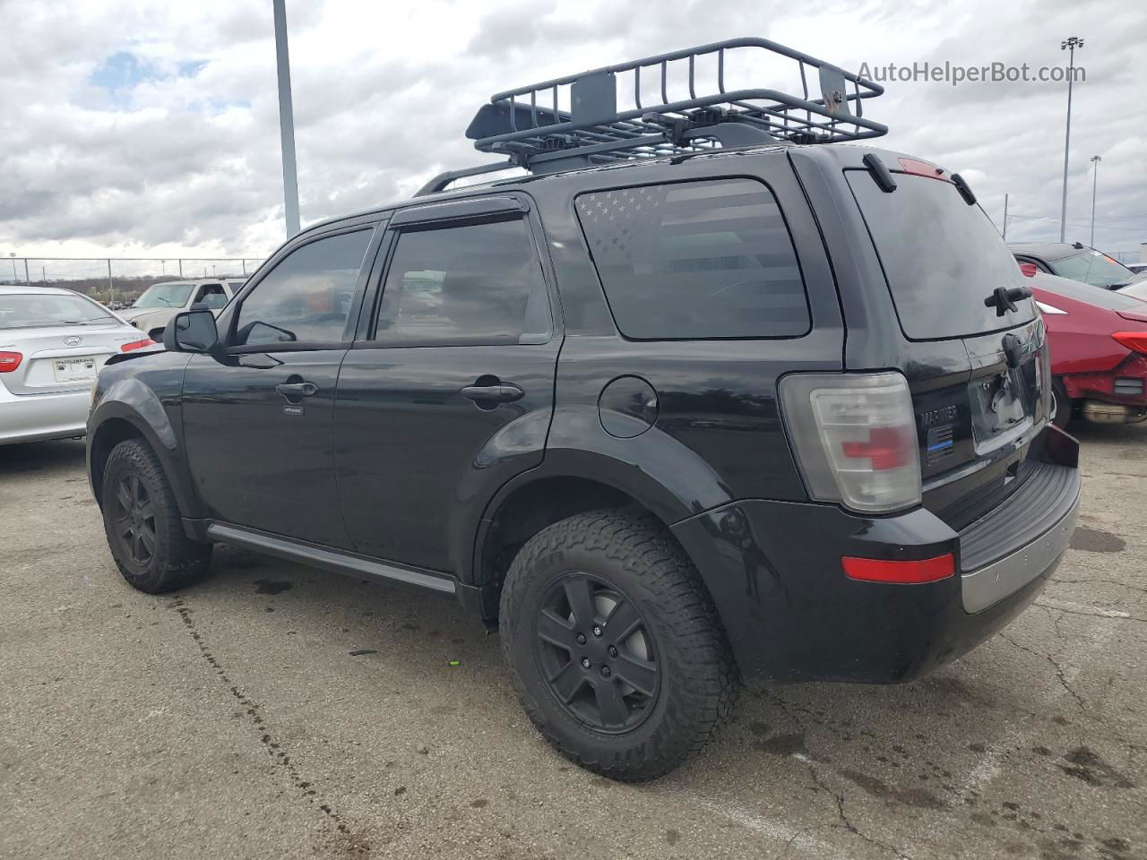 2010 Mercury Mariner  Black vin: 4M2CN8B76AKJ18559