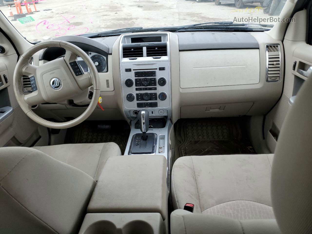 2010 Mercury Mariner  Blue vin: 4M2CN8B76AKJ18562