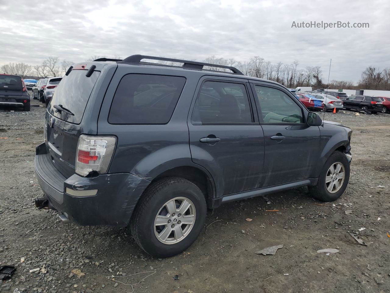 2010 Mercury Mariner  Gray vin: 4M2CN8B77AKJ22376