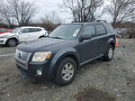 2010 Mercury Mariner  Серый vin: 4M2CN8B77AKJ22376