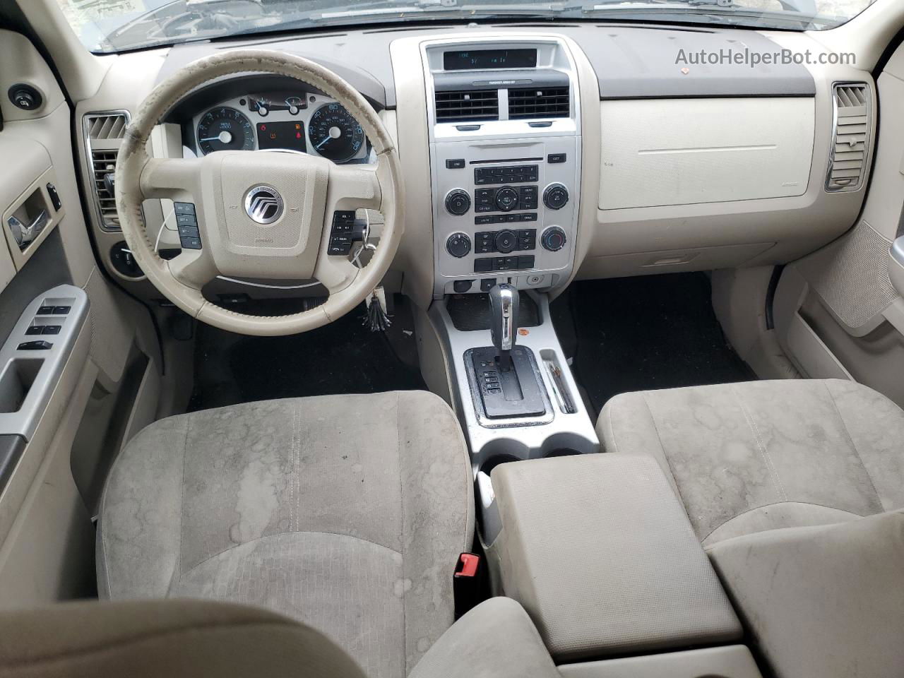 2010 Mercury Mariner  Gray vin: 4M2CN8B77AKJ22376