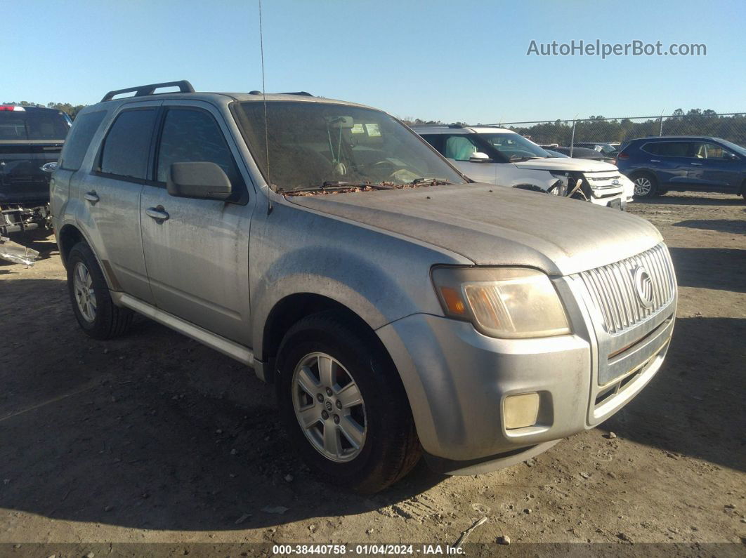 2010 Mercury Mariner   Silver vin: 4M2CN8B77AKJ23155