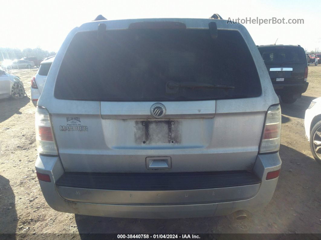 2010 Mercury Mariner   Silver vin: 4M2CN8B77AKJ23155