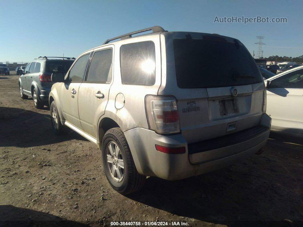 2010 Mercury Mariner   Silver vin: 4M2CN8B77AKJ23155