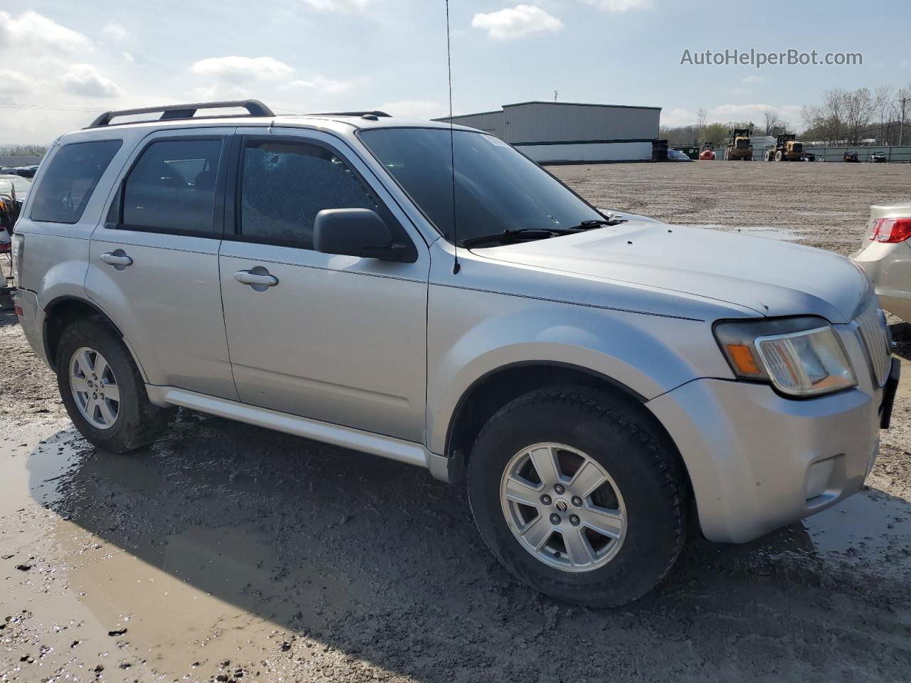 2010 Mercury Mariner  Silver vin: 4M2CN8B78AKJ15971