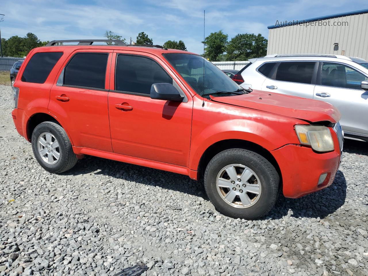 2010 Mercury Mariner  Red vin: 4M2CN8B78AKJ25769